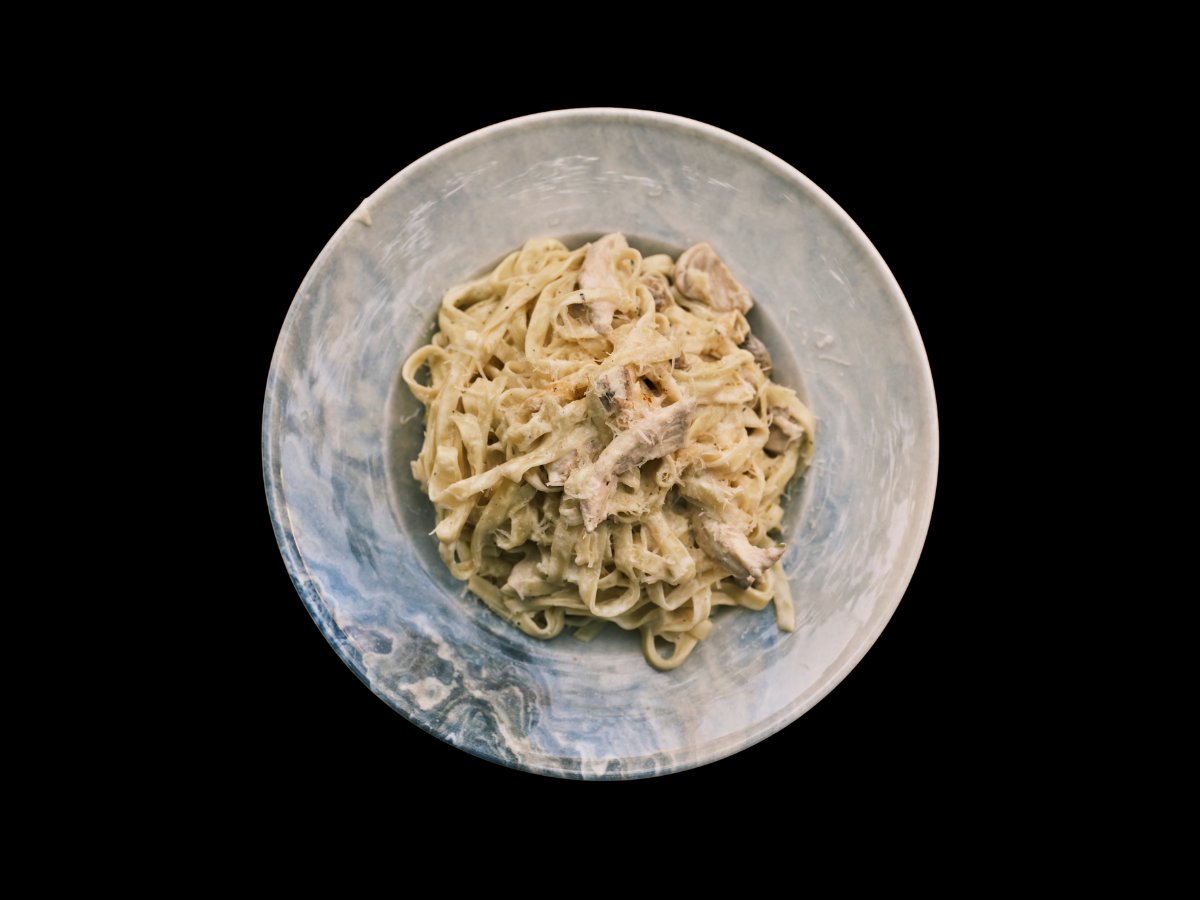 Fusilli Alfredo